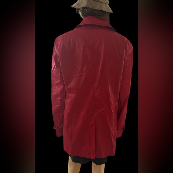 Gap PeaCoat Trench Double Breasted Red Jacket Women’s XL - Picture 4 of 8